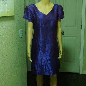 Purple dinner dress  